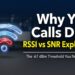 Why Your Zoom Calls Keep Dropping: The Truth About RSSI and SNR in Office Wi-Fi