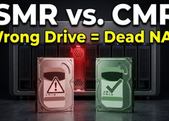 SMR vs. CMR Hard Drives: Why the Wrong Choice Can Kill Your NAS