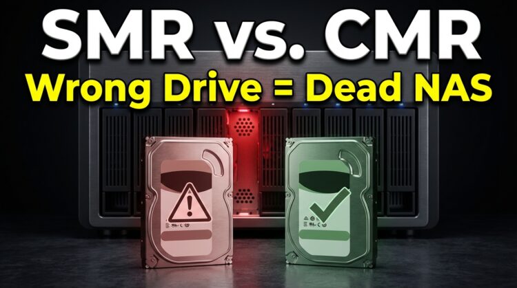 SMR vs. CMR Hard Drives: Why the Wrong Choice Can Kill Your NAS