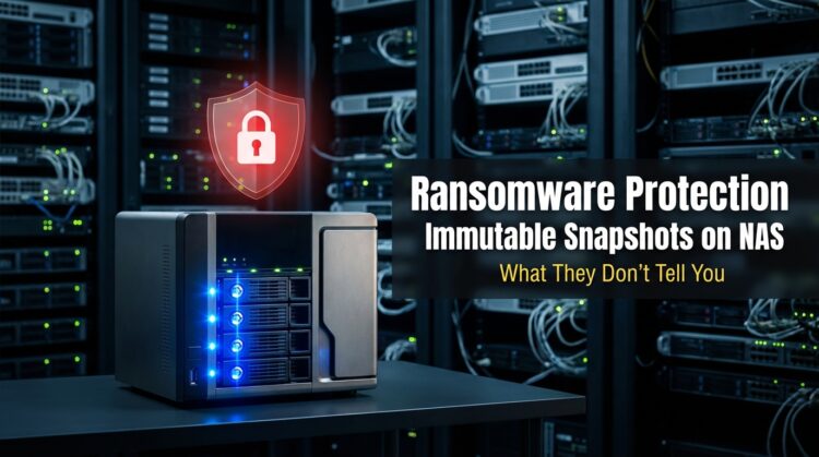 Ransomware Protection with Immutable Snapshots on NAS: What Actually Works (and What Catches People Off Guard)