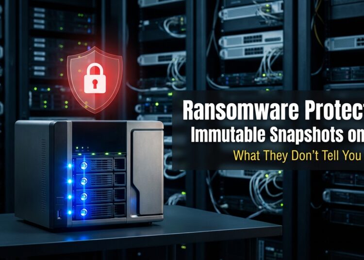 Ransomware Protection with Immutable Snapshots on NAS: What Actually Works (and What Catches People Off Guard)