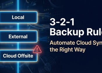 The 3-2-1 Backup Rule Explained: How to Automate Offsite Cloud Sync Without Losing Everything