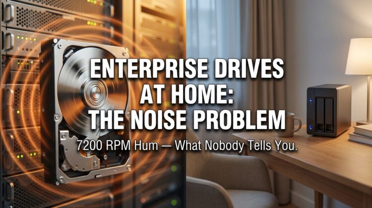 Enterprise Hard Drives at Home: The Noise Problem Nobody Talks About Before You Buy