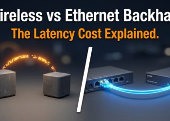 Wireless Backhaul vs. Ethernet Backhaul: The Real Latency Cost Most People Ignore