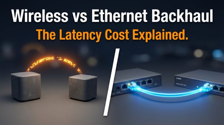 Wireless Backhaul vs. Ethernet Backhaul: The Real Latency Cost Most People Ignore