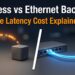 Wireless Backhaul vs. Ethernet Backhaul: The Real Latency Cost Most People Ignore